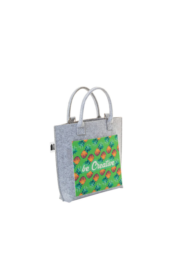 borsa a tracolla in RPET personalizzabile - immagine 6