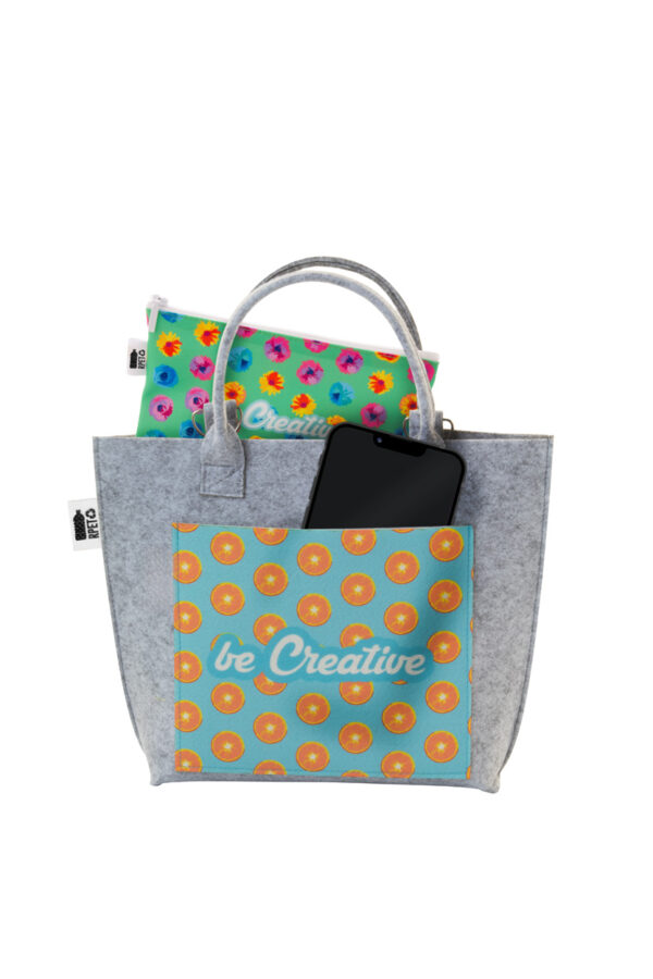 borsa a tracolla in RPET personalizzabile - immagine 14