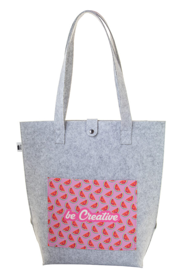 borsa a tracolla in RPET personalizzabile - immagine 8