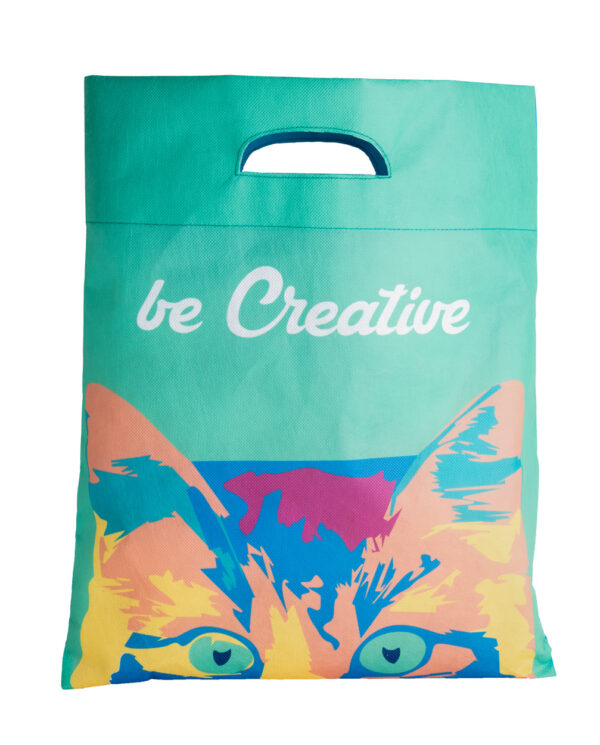 borsa per la spesa in TNT personalizzato - immagine 4