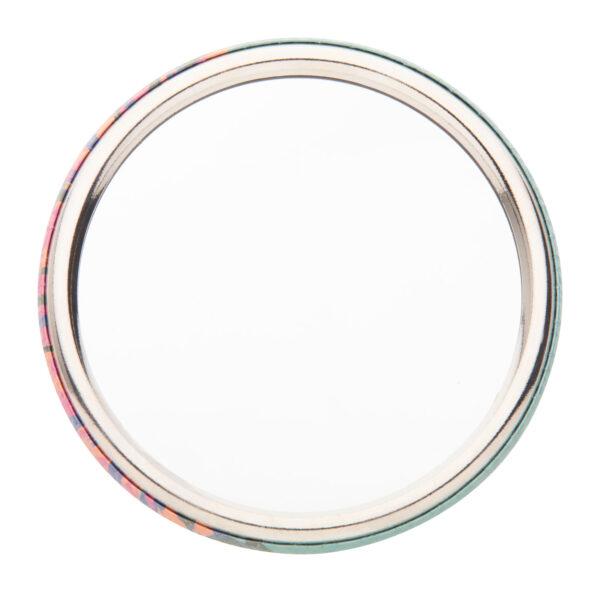 spilla badge, con specchietto - immagine 3