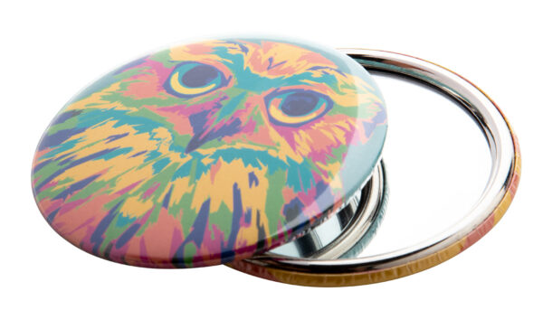 spilla badge, con specchietto - immagine 6