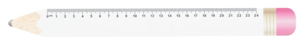 Righello 24cm, matita - immagine 2