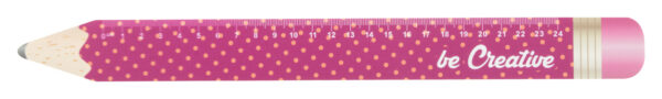 Righello 24cm, matita - immagine 3