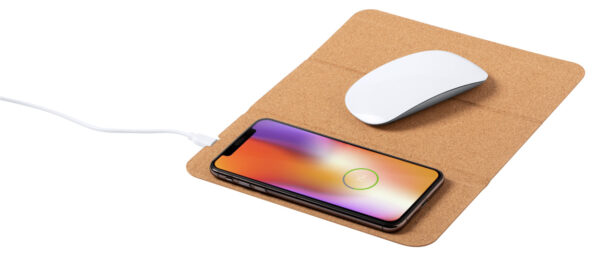 tappetino mouse con caricatore wireless - immagine 2