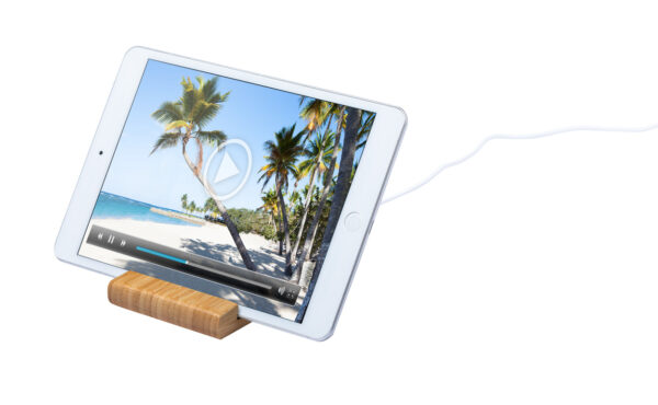 Caricabatteria wireless con supporto portacellulare - immagine 4