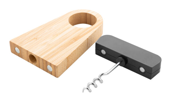 Portabottiglie con cavatappi - immagine 2