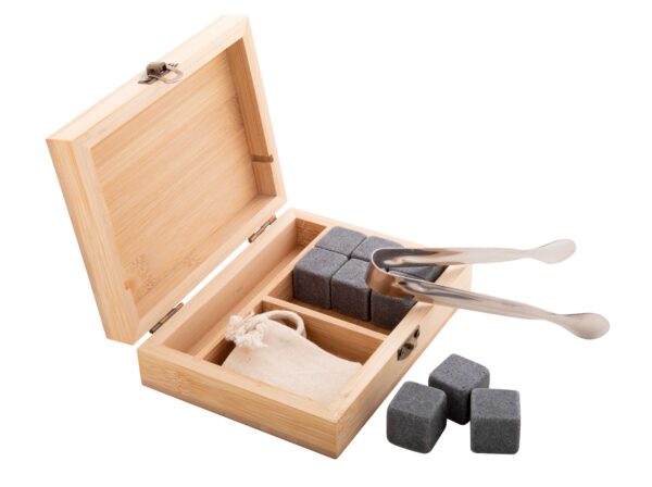 Set di cubetti ghiaccio in pietra