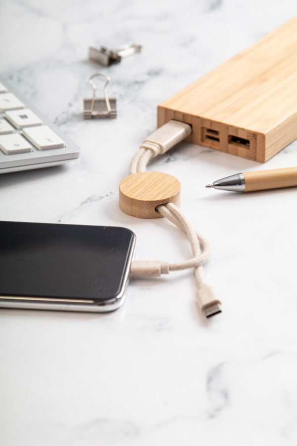 portachiavi con cavi di ricarica USB - immagine 7